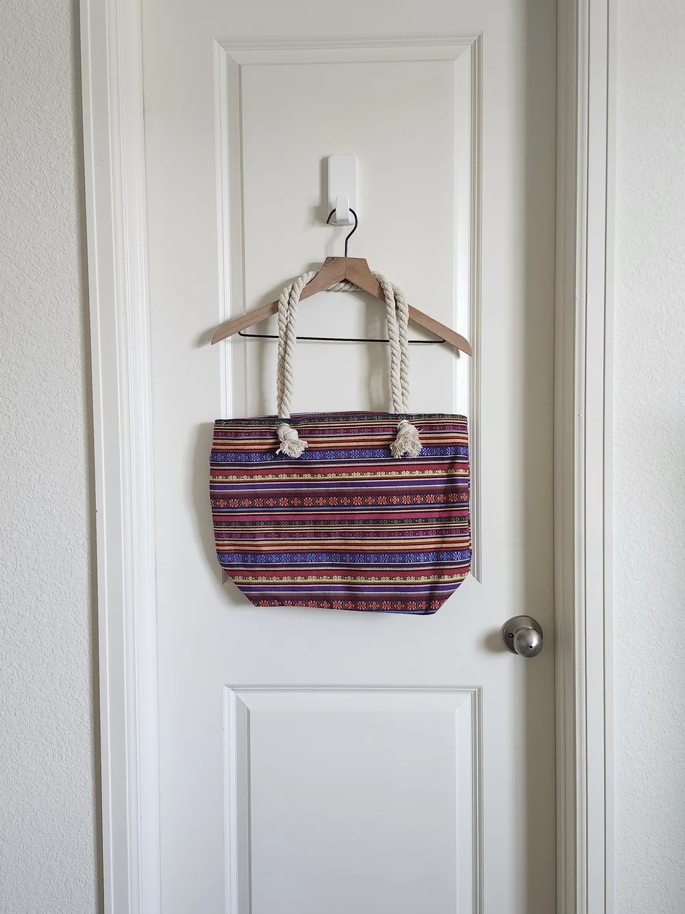 NWOT Beach Tote with Rope Handles
